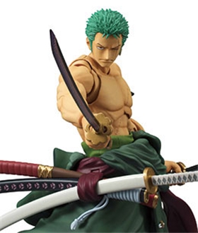 Variable Action Heroes ONE PIECE Roronoa Zoro Renewal Edition Action Figure