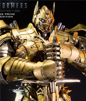 Optimus-Prime-Knight-Edition-Gold-Version-Transformers-Age-of-Extinction