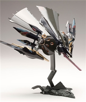 Ikaruga Hitekkai Ginkei (Black) 1/144 Plastic Model (Kotobukiya)