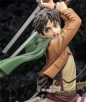 ARTFX J Attack on Titan Eren Yeager Renewal Package ver. 1/8