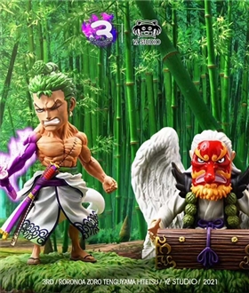 Zoro & Tenguyama Hitetsu - One Piece
