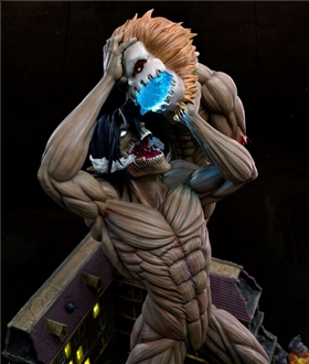 Eren Titan vs Warhammer Titan – Attack on Titan