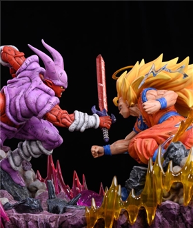 Goku SSJ3  vs Janenba (SET) - Dragon Ball