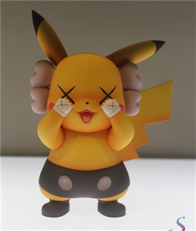 KAWS x Pikachu