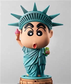 Shinchan Statue of Liberty