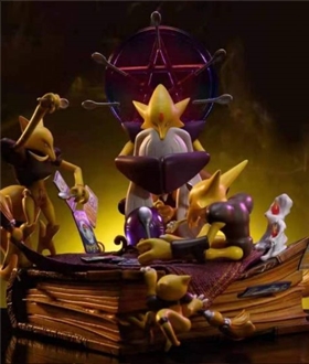 World Zukan Alakazam Family 1/20