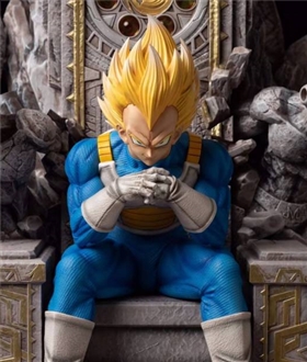 Vegeta on throne 1/4