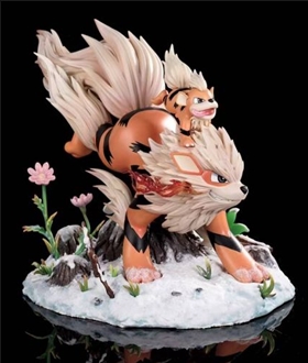 Wind Speed ​​Dog Family - Pokemon