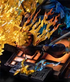 Zenitsu vs Kaigaku – Demon Slayer