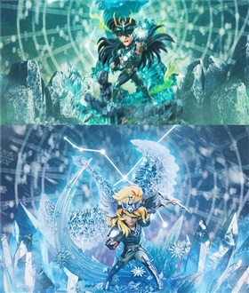 Hyoga / Shiryu – Saint Seiya