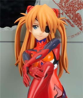 Evangelion: 3.0+1.0 Asuka Langley Shikinami Plugsuit Ver. New Movie Color 1/7