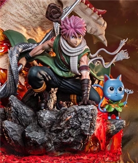 Natsu and Igneel - Fairy Tail