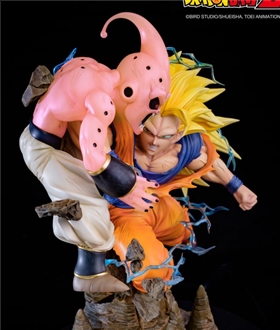 Kid Buu vs Goku ss3 – Dragon Ball [Licensed]