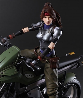 Final Fantasy VII Remake PLAY ARTS Kai Jessie & Bike SET