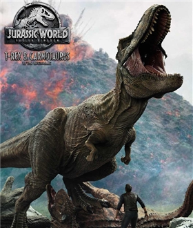 Jurassic-World-Fallen-Kingdom-Film-Tyrannosaurus-Rex-Carnotaurus