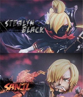 Stealth Black & Sanji - One Piece
