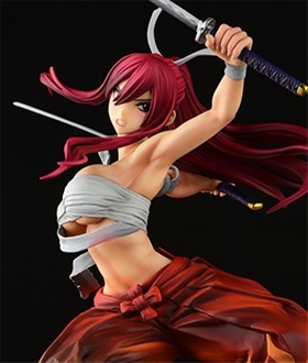 Erza Scarlet Samurai-Light Flame Manjo-ver (Red / Jet Black)