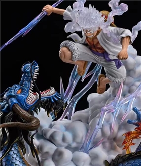 Nika Luffy VS Kaido Dragon – One Piece