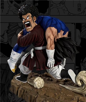 Mr. Satan carry Vegeta - Dragon Ball