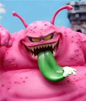 Red Ribbon Corps member 7th Pink Monster Buyon – Dragon Ball