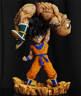 Goku vs Nappa - Dragon Ball