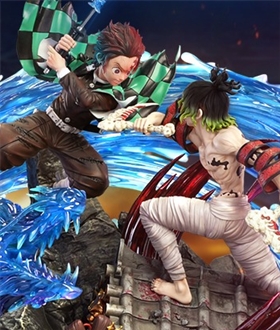 Tanjiro vs Gyutaro – Demon Slayer