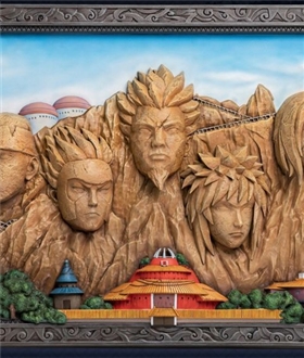 Naruto: Shippuden Hokage Rock 3D Art Frame
