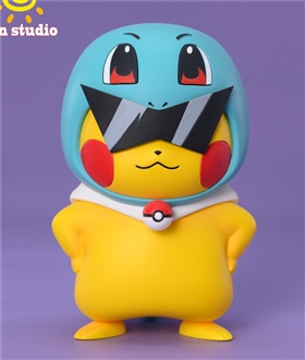 Squirtle x Pikachu - Pokemon
