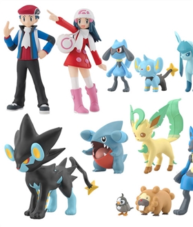 Pokemon Scale World Sinnoh Region 2 Set (CANDY TOY)