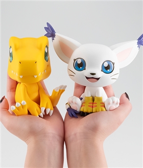 Digimon Adventure - Rukappu Agumon & Gatomon