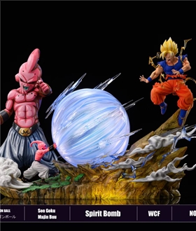 Majin Buu vs Goku - Dragon Ball