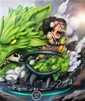 Onigashima Usopp with Midori Boshi: Impact Wolf - ONE PIECE