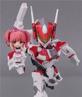 TINY SESSION VF-31C Siegfried (Mirage Farina Jenius Custom) with Makina Nakajima Macross Delta