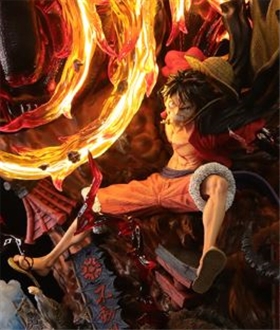 Red Roc Luffy - One Piece 1/6