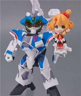 TINY SESSION VF-31J Siegfried (Hayate Immelmann machine) with Freya Wion