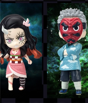 Figuarts mini Nezuko Kamado -Demonization Ver.-, Sakonji Urokodaki & Kanae Kochou