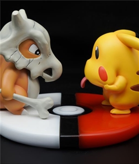 Cubone vs Pikachu