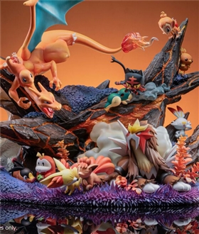 Charizard group Fire - Pokemon