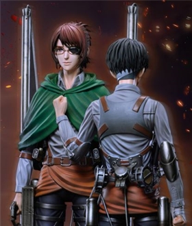 Levi & Hange Zoe - Attack On Titan 1/6
