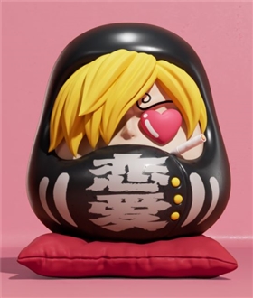 Daruma King #7 Sanji - One Piece