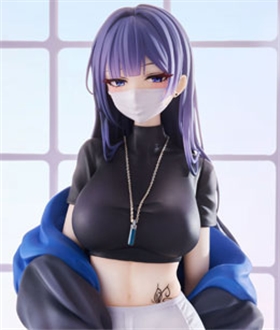 Masked Girl - Yuna illustration by Biya 1/7