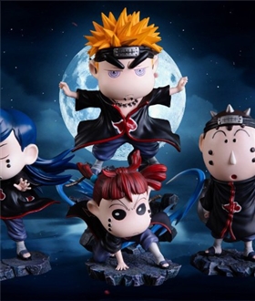 Six Paths Pain Crayon Shin-chan Kasugabe Defense Team