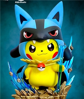 Pikachu cos Lucario - Pokemon