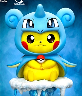 Pikachu cos Lapras - Pokemon