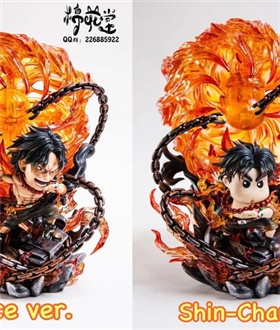 Ace & Shin-Chan - One Piece 