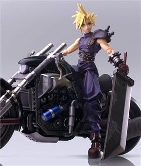 Final Fantasy VII BRING ARTS Cloud Strife & Hardy-Daytona