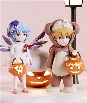 Halloween Soryu Asuka Langley & Ayanami Rei - Neon Genesis Evangelion