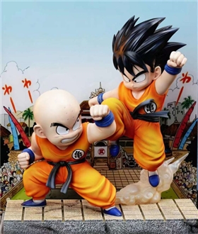 Son Goku vs Krillin - Dragon Ball