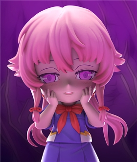 Yuno Gasai Q ver. - Future Diary