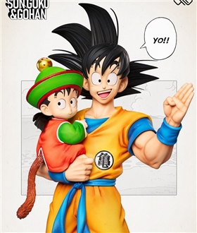 Goku & Gohan - Dragon Ball